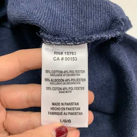 Champion Arizona Wildcats Sweatshirt Womens L Large Blue Embroidered Fleece - Picture 8 of 11